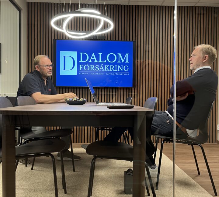 Mötesrum på Dalom försäkrings kontor i Borlänge.